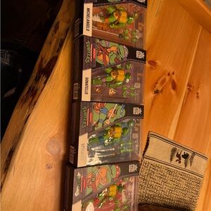 Nickelodeon Teenage Mutant Ninja Turtles Action Figures - Green and Orange